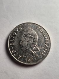 50 franków 1995 Polinezja francuska
