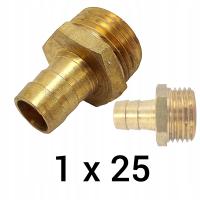 ZŁĄCZKA DO WĘŻA 1 CAL X 25 MM KOŃCÓWKA KRÓCIEC GZ