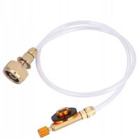 ADAPTER DO BUTLI GAZOWYCH DO NAPEŁNIANIA Z ZAWOREM ZE ZŁĄCZEM TURYSTYCZNA