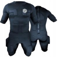 Kombinezon do ćwiczeń treningu do stymulacji mięśni MEON EMS czarny r.2/XS