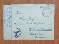 Feldpost Nowy Dwór Mazowiecki Prusy Wschodnie - cenzura wojenna 1942