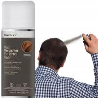 HairFor2 100ml Mikrowłókna w Sprayu Zagęszczanie Łysienie Rzadkie Włosy