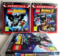 LEGO BATMAN TRYLOGIA PS3 - LEGO BATMAN 1 LEGO BATMAN 2 PL LEGO BATMAN 3 PL