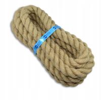 Джутовая веревка 30 мм 5 метров толстый шнур бесплатно
