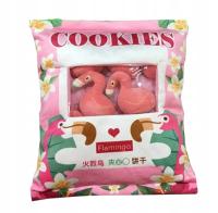 MASKOTKA PLUSZAK ZABAWKA PODUSZKA MAŁE FLAMINGI 8 SZT