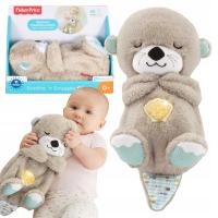 FISHER PRICE ИНТЕРАКТИВНАЯ ВЫДРА СОН ДЫШАЩИЙ ТАЛИСМАН МЯГКАЯ ИГРУШКА