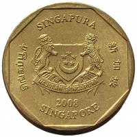 47359. Singapur - 1 dolar - 2008r.