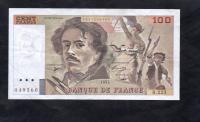 Banknot FRANCJA -- 100 Franków -- 1993 rok
