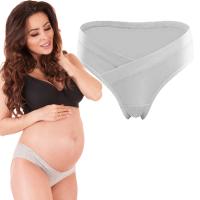 SZARE Majtki CIĄŻOWE ANATOMICZNE pod brzuch KOLORY