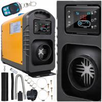 Ogrzewanie postojowe nagrzewnica 12V diesel 1kW-5kW żółta/czarna
