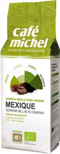 Kawa mielona arabica meksyk fair trade bio 250 g cafe michel