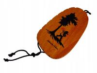 DRWAL DRZEWO LAS DREWNIANA ZAWIESZKA PLAKIETKA