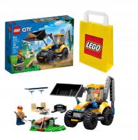 LEGO CITY 5+ KOPARKA CIĄGNIK PLAC BUDOWY 60385