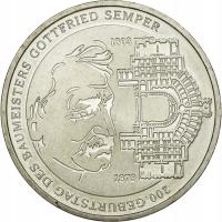 Moneta, Niemcy - RFN, 10 Euro, 2003, Karlsruhe, Ge