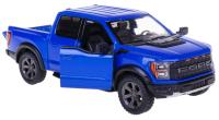 FORD F-150 RAPTOR 2022 METAL KINSMART 1:46 NIEBIESKI