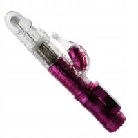 Żelowy wibrator damski 10 trybów, cichy, elastyczny sex zabawki FOPS