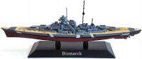 BISMARCK KREIGSMARINE 1940 - DEAGOSTINI 1/1250 metal