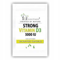 Мощный витамин D3 5000IU 60 кап с оливковым маслом