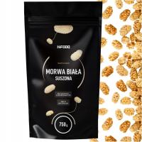 MORWA BIAŁA SUSZONA ORGANICZNA BEZ CUKRU 750g HiFOOD NATURALNA