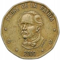 DOMINIKANA 1 PESO 2000 DURATE 17F3