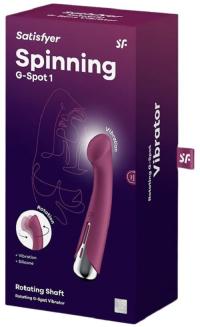 Массажер точки G SATISFYER Spinning G-Spot 1 красный