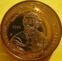 50 EURO CENT MALTA 2003 JEAN DE LA VALETTE PRÓBA