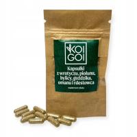 Ziołowa Apteczka 30 kap. Zioła Wrotycz Piołun Pasożyty Detox Odrobaczanie