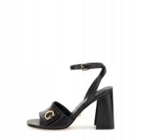 Oryginalne Sandały na obcasie Guess FLJKRNLEA03 Eleganckie czarne Roz