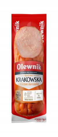 Sucha krakowska z filetem kurczaka 255g Olewnik