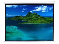 Проекционный экран 200x200 см полуавтоматический настенный потолок 111 дюймов FULL HD 4K