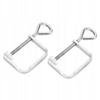 2 зажимы для направляющих рельсов