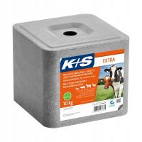 Соляной Лизун для крупного рогатого скота с селеном K S EXTRA 10 кг