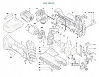 Moduł elektroniczny Wyrzynarka BOSCH GST18V-LIS