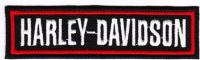 VAR naszywka HARLEY 11 x 3 cm czerwona