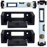 Настенный держатель для спиртового уровня 65 мм вертикальный