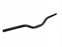 Kierownica rowerowa 600 mm, gięta, czarna