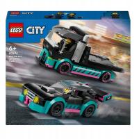 LEGO CITY SAMOCHÓD WYŚCIGOWY I LAWETA 60406