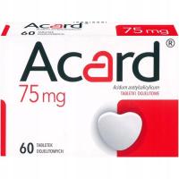 Acard 75 мг на сердце сердечно-сосудистые заболевания 60x