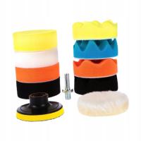 Zestaw 11 sztuk padów polerskich do polerowania wiertarką elektryczną 4 cale