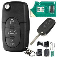 Ключ с электроникой брелок для AUDI A2A3A4 А6 RS6 А8 ТТ VW Бора гольф Пассат