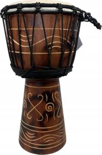 KG Djembe DJZC 40-BC5 Light Chocolate Texture Style 5