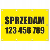 BANER REKLAMOWY 150x100cm SPRZEDAM powlekany