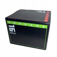 Jump Box Skrzynia Plyo Box Step up Box Skrzynia Agility do przysiadów ze skokiem 40cmx30cmx35cm