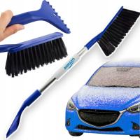 Teleskopowa skrobaczka do szyb ze szczotką