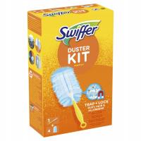 Swiffer zestaw do sprzątania kurzu 1 rączka 4 miotełki do kurzu duster kit