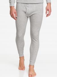 Kalesony męskie Gucio Grube Podbicie ocieplane XXXL szary melanż 3XL