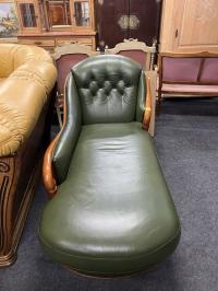 Szezlong Leżanka skórzana/Raty