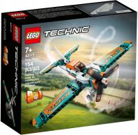 LEGO TECHNIC 42117 Samolot Wyścigowy 2w1 Odrzutowy 154 Klocki 7+