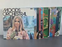 ZESTAW 10 PŁYT / Moods Orchestral/ Smash Hits Country Style No.5/ J.Cash EX