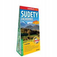 Sudety Zachodnie laminowana mapa turystyczna 1:60 OUTLET